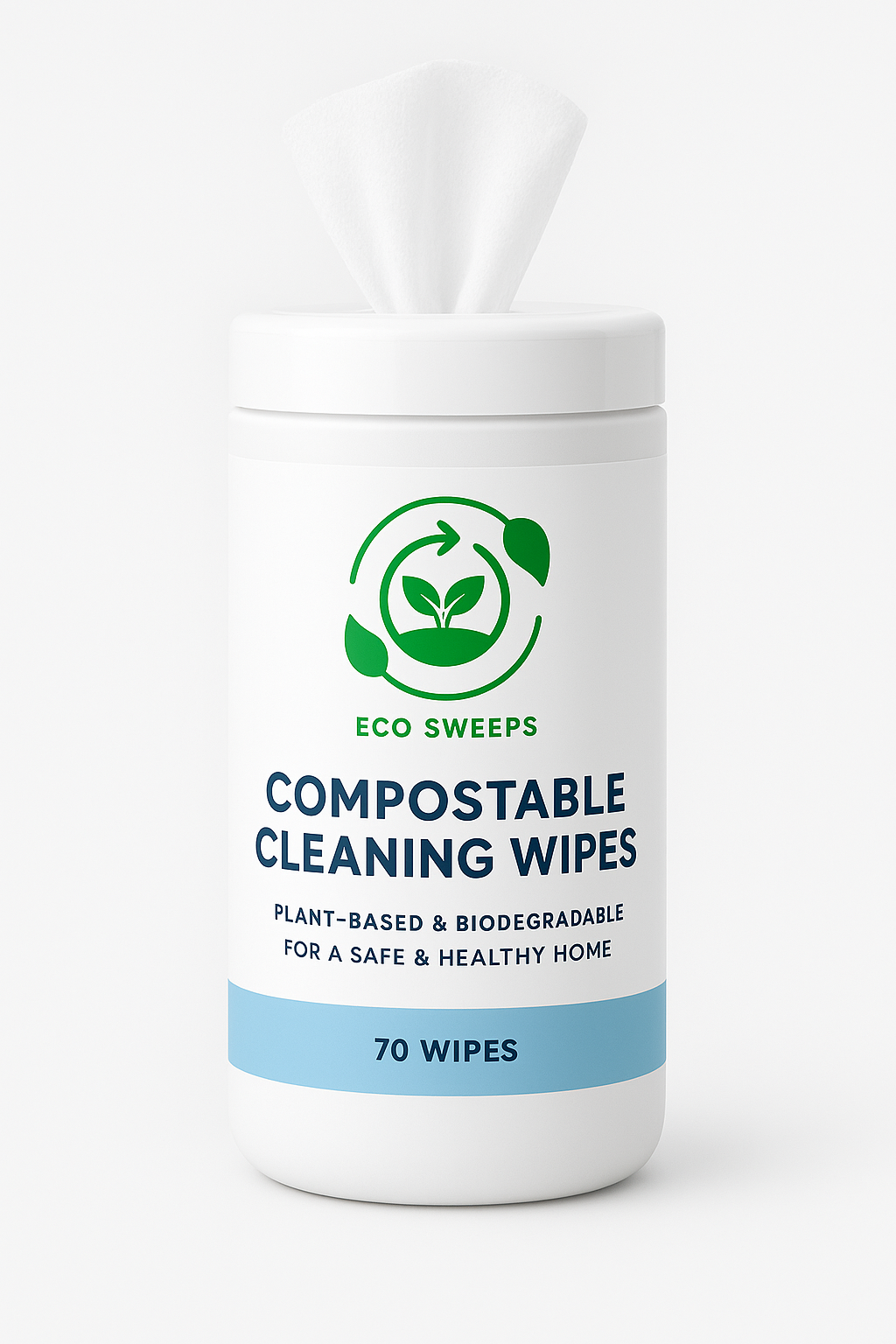 Eco Friendly Compostable Cleaning Wipes